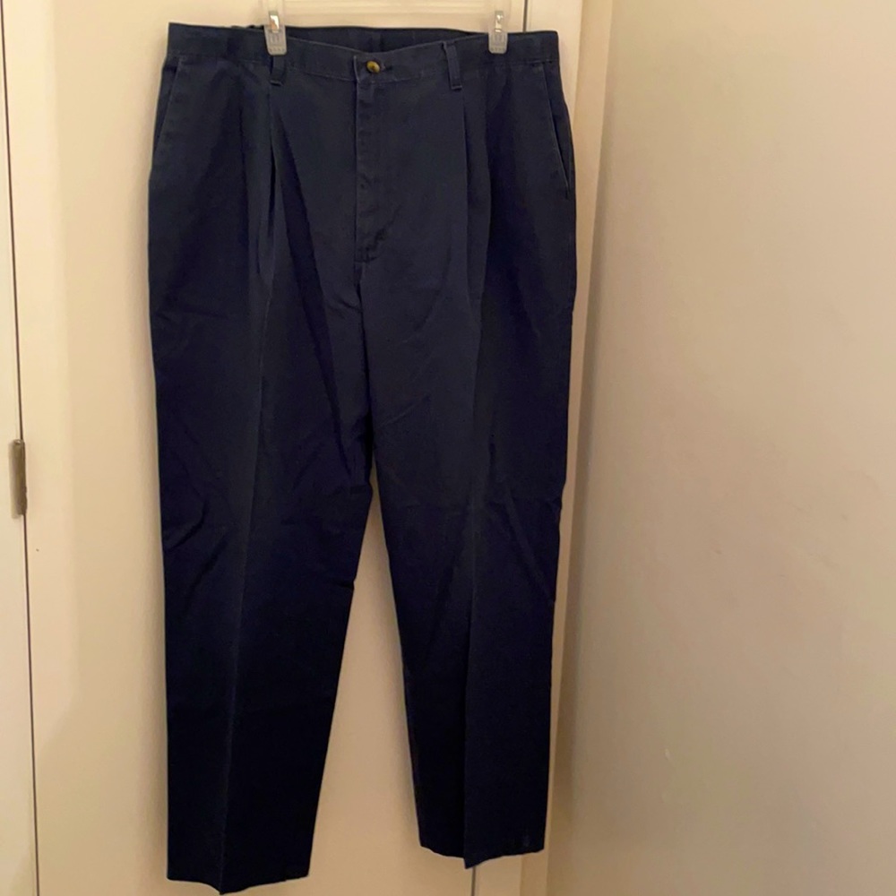 3 for $10!    Timber Creek by Wrangler, navy, elastic side,40x30